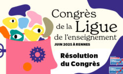 Congrès 2025 Résolution