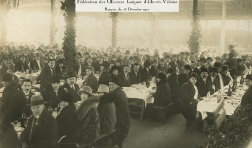 Banquet 1927 - Ligue de l'enseignement