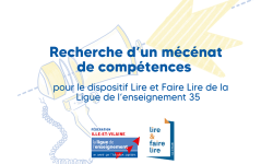 Recherche d’un mécénat de compétences - Lire et faire lire